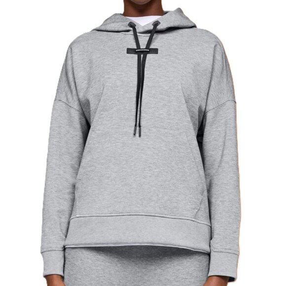 On Running Relaxed Fit Hoodie in Heather Grey - Women's Size Small (NWT) - Picture 1 of 12